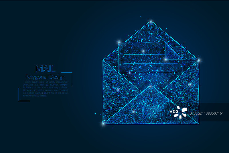 信件抽象图案图片素材