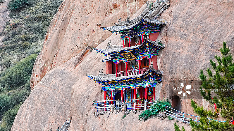 马蹄寺图片素材