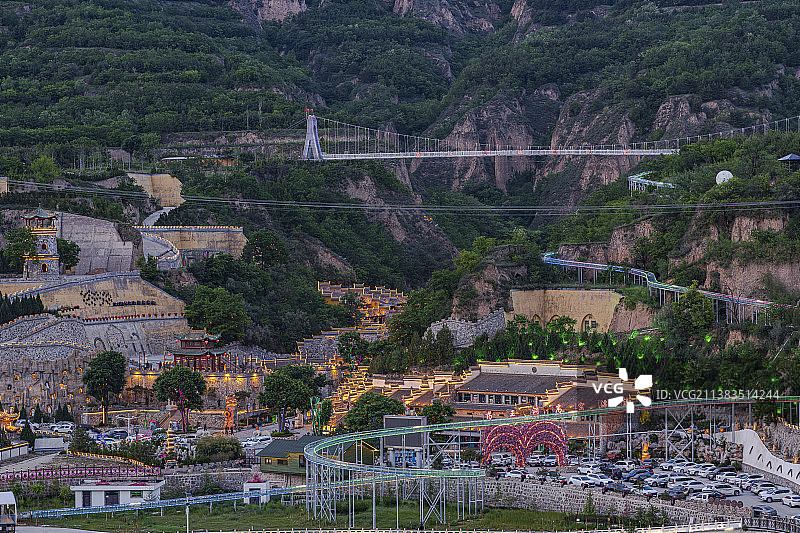 药王洞民俗村图片素材