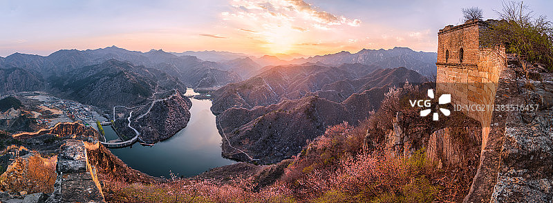 水长城图片素材