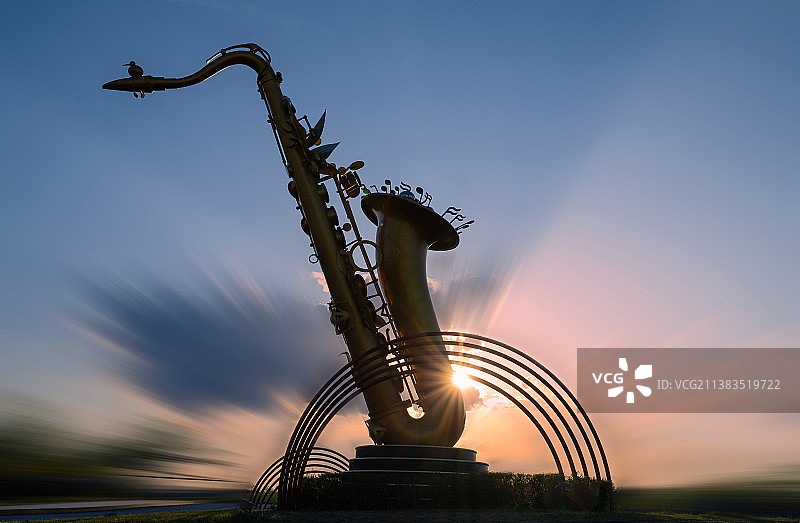 傍晚时分图片素材