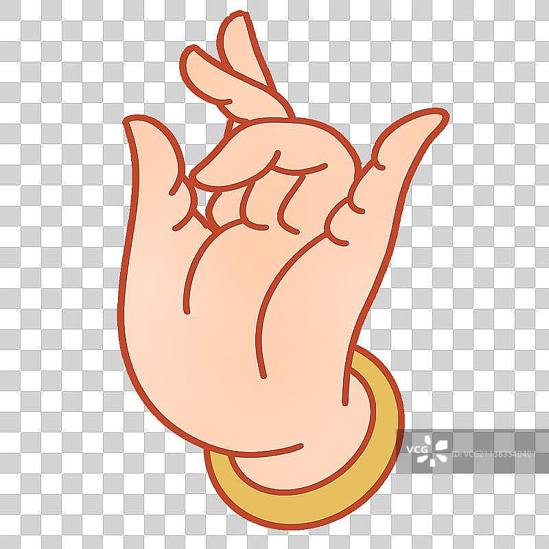 元素：敦煌手姿图片素材