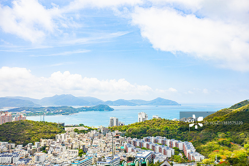 海南省三亚市-亚龙湾国家旅游度假区图片素材