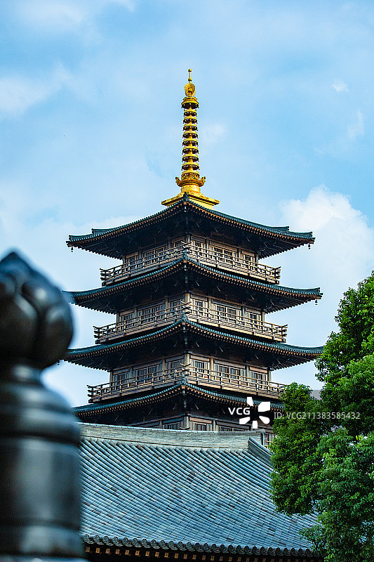 上海市宝山区-宝山寺图片素材