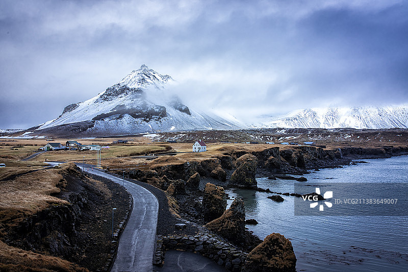 冰岛斯奈山半岛图片素材