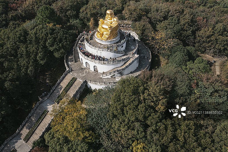 苏州石湖金光大佛图片素材