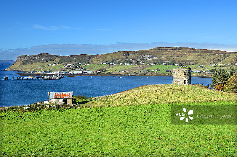 英国，苏格兰，天空岛风景。图片素材