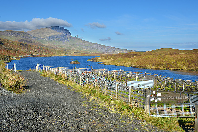 英国，苏格兰，天空岛风景。图片素材