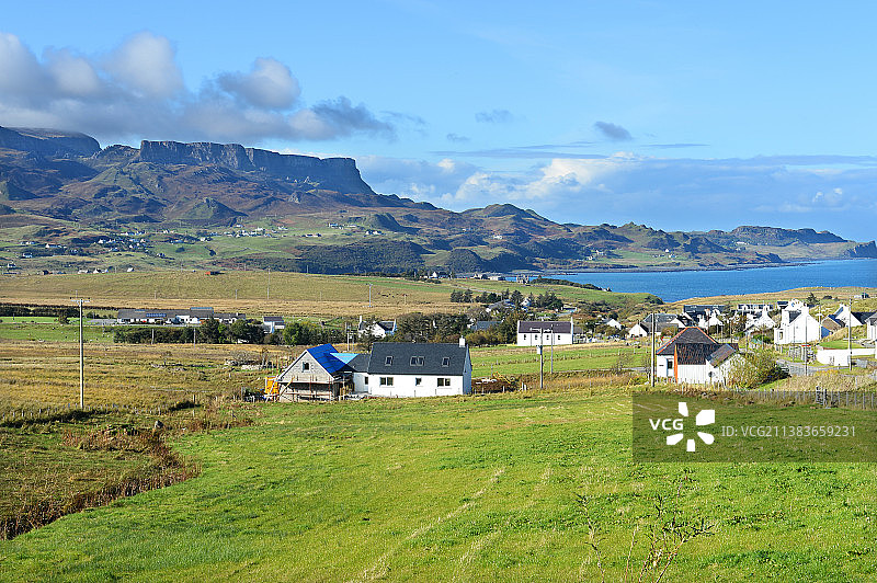 英国，苏格兰，天空岛风景。图片素材