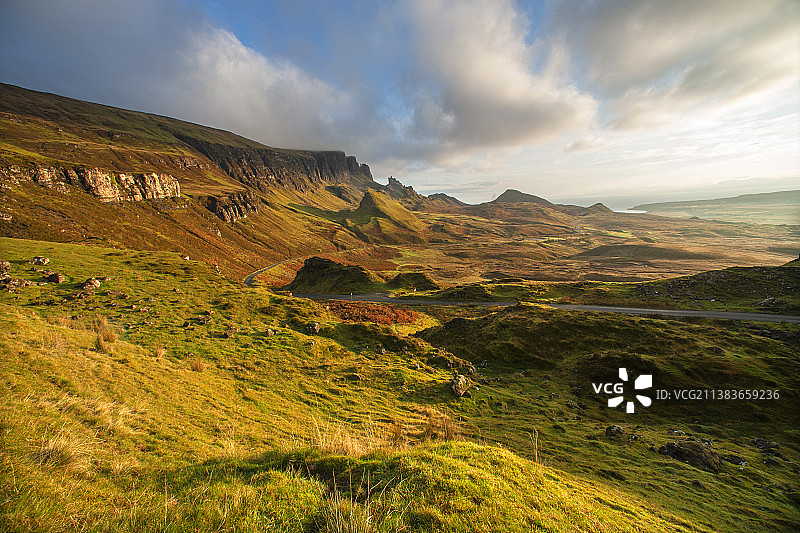 英国，苏格兰，天空岛风景。图片素材