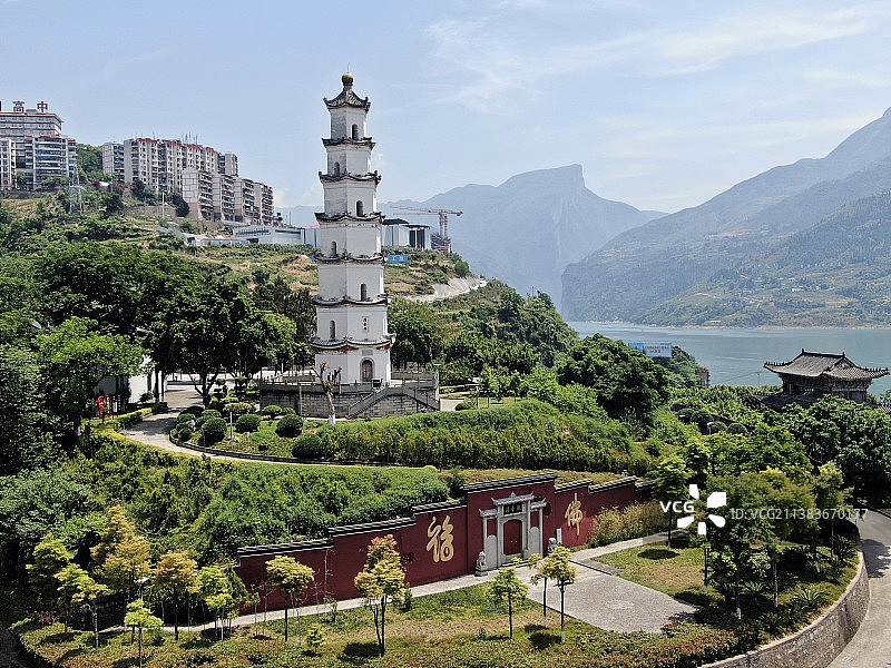 重庆奉节博物馆耀奎塔图片素材