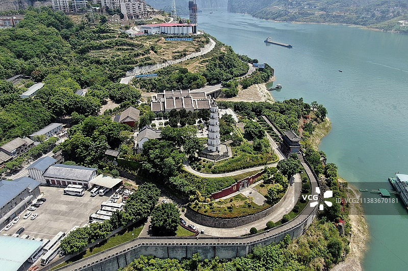 重庆奉节博物馆耀奎塔图片素材