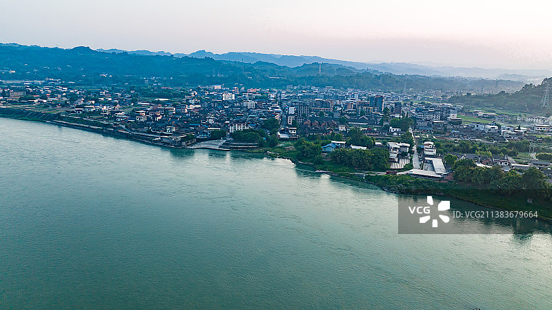 五通桥西坝古镇图片素材