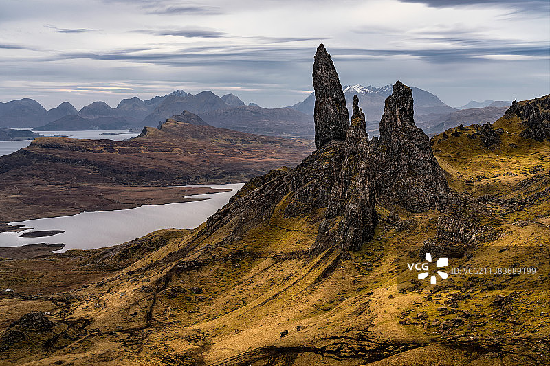 英国苏格兰高地图片素材