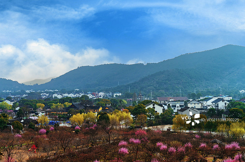 苏州梅园·香雪海一隅图片素材
