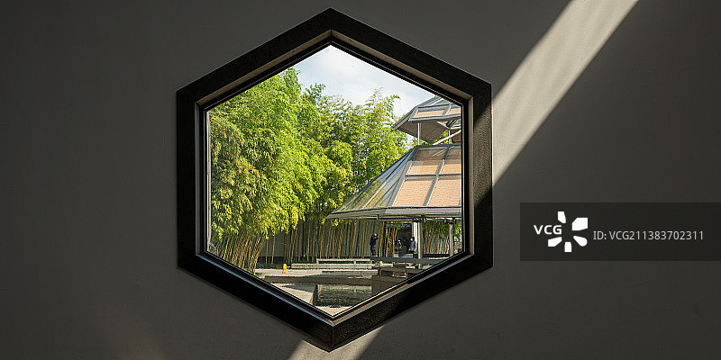 苏州博物馆内部展示图片素材