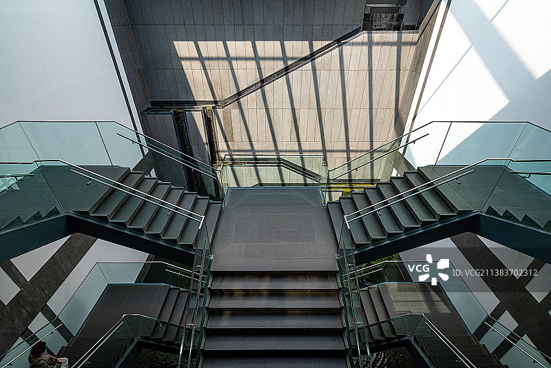 苏州博物馆内部展示图片素材