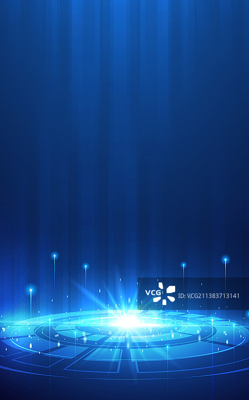 科技未来光场景图片素材