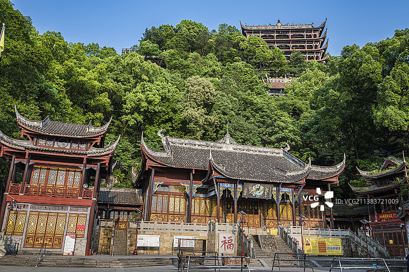重庆老君洞道观图片素材