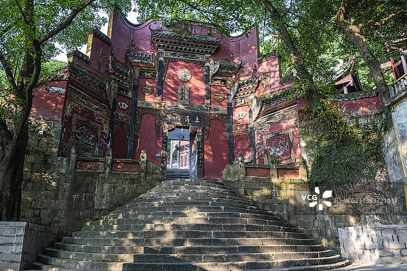 重庆老君洞道观图片素材