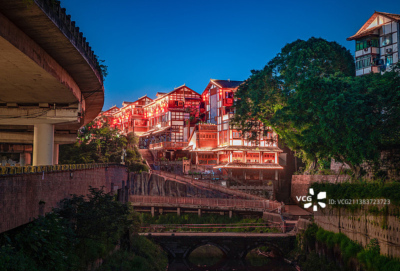 重庆磁器口图片素材