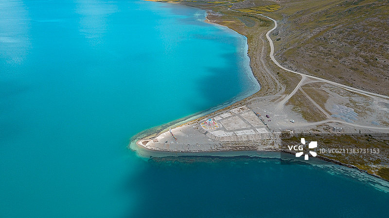 羊卓雍措图片素材