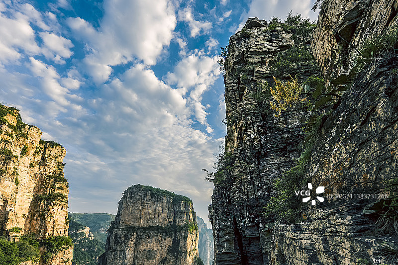 平顺县张家凹村风光图片素材