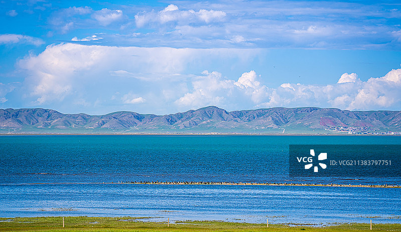 青海省青海湖美景图片素材