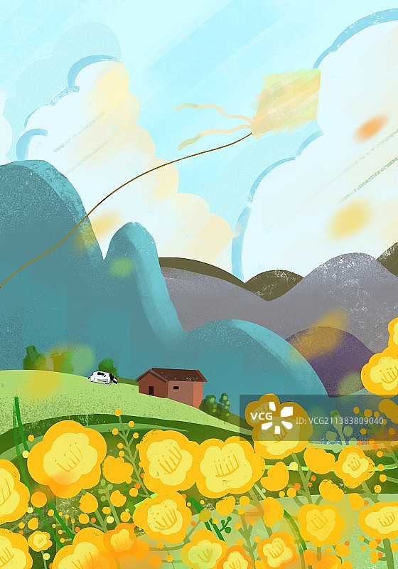 一年之计在于春图片素材