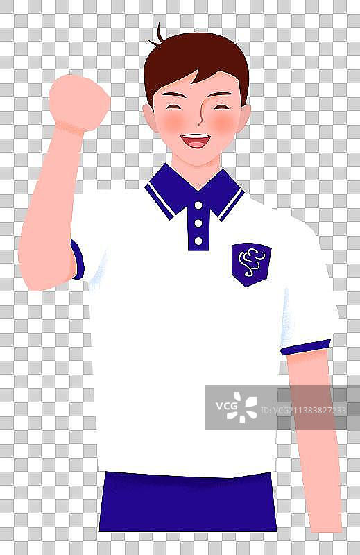 学生加油元素图片素材