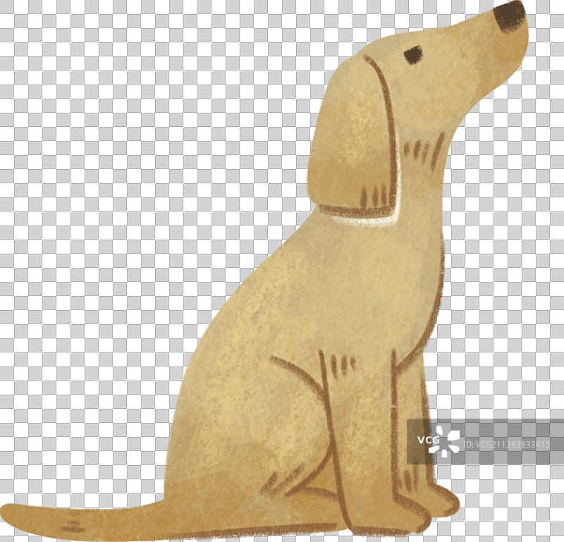 手绘卡通宠物小狗图片素材