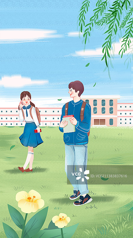 菁菁校园图片素材