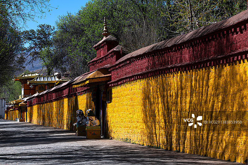 藏式建筑图片素材