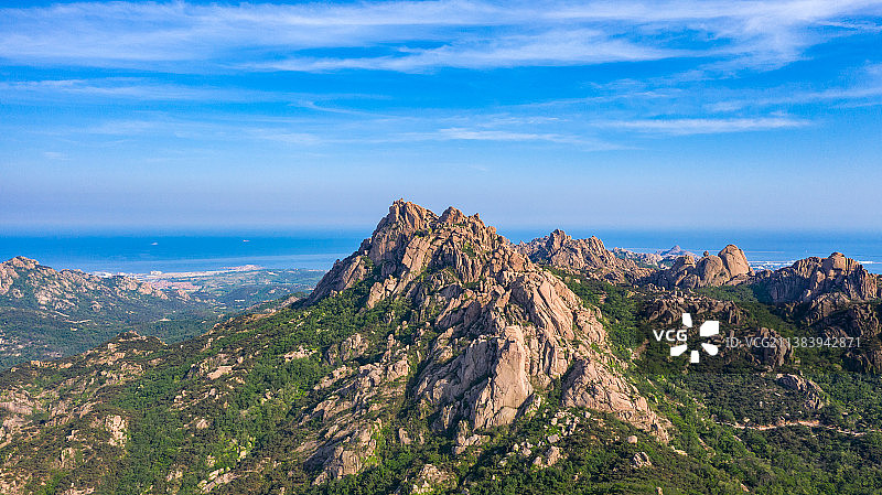 青岛大珠山风光图片素材