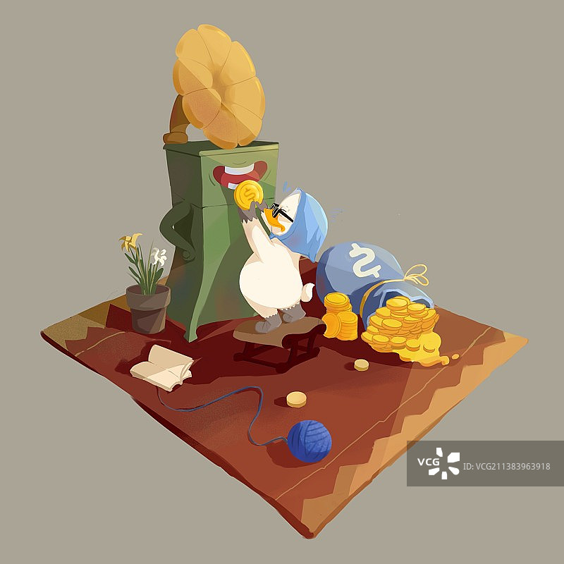 变白的嗅嗅图片素材