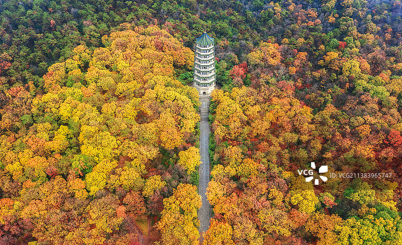 灵谷塔 南京图片素材