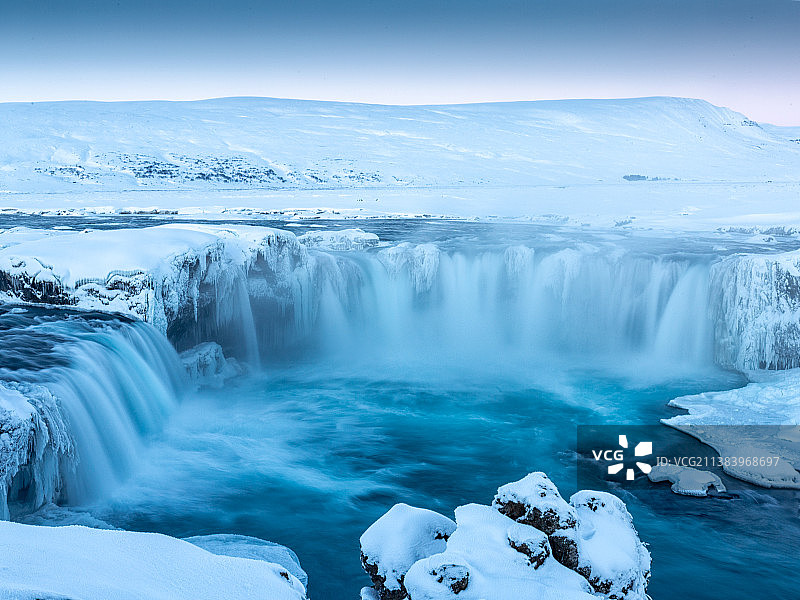 上帝瀑布图片素材