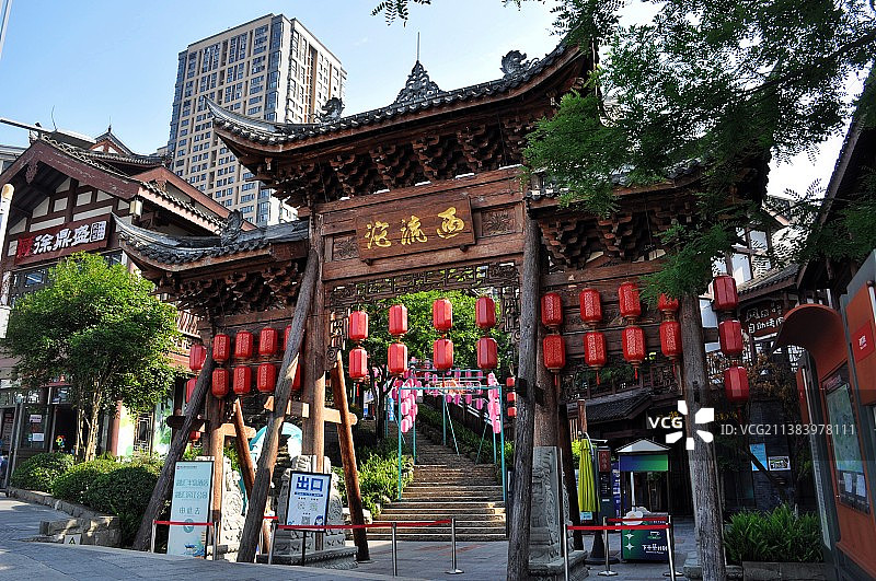 重庆西流沱小镇图片素材