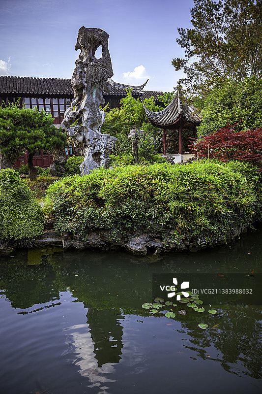 留园冠云峰图片素材