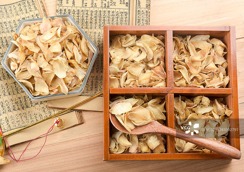 中医药中药材百合图片素材