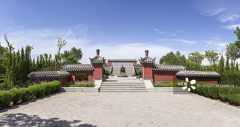 宁夏银川花博园园林—辽宁园图片素材