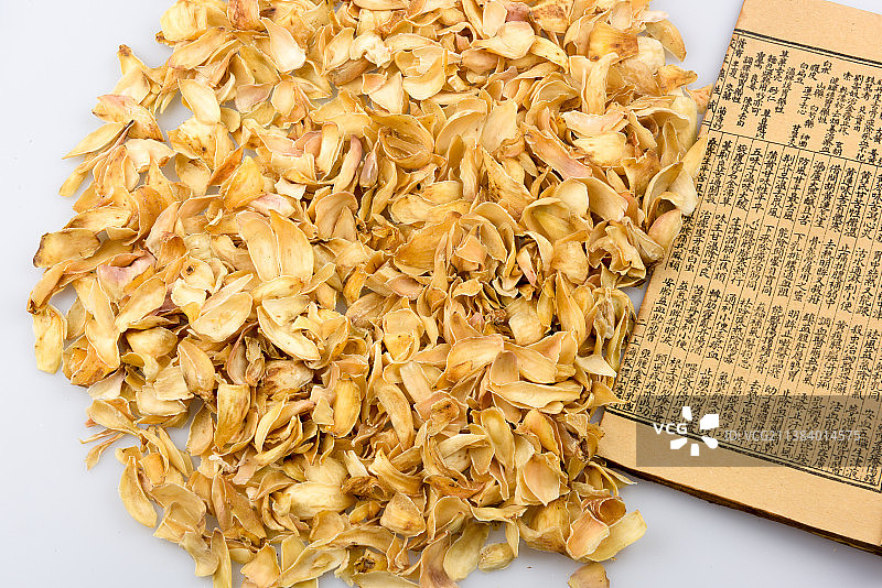 中医药中药材百合图片素材