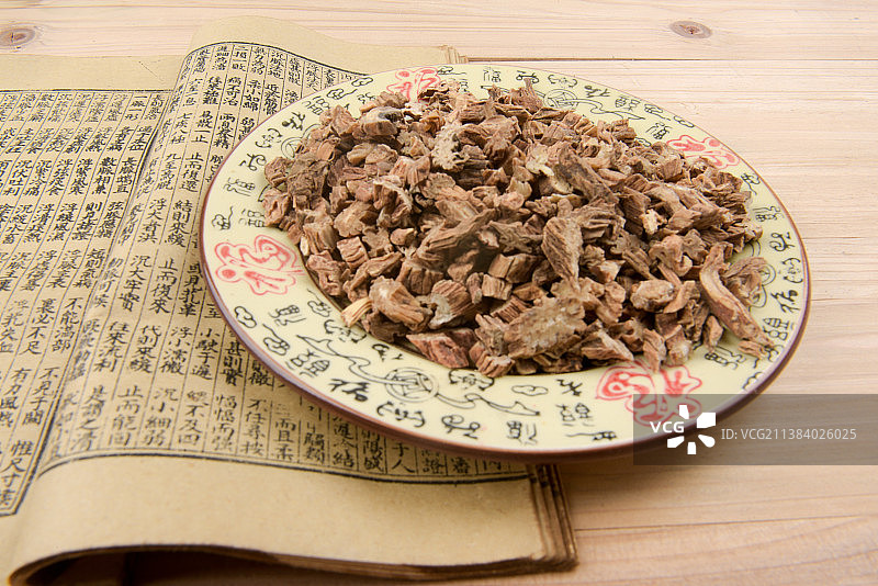 中医中药材百部图片素材