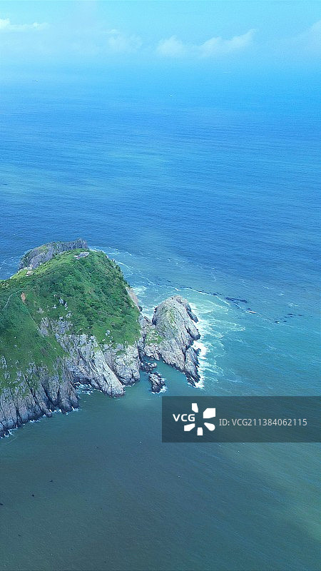 翡翠色海水，海岛风光，浙江省台州市大陈岛，东海明珠，夏天，大海图片素材