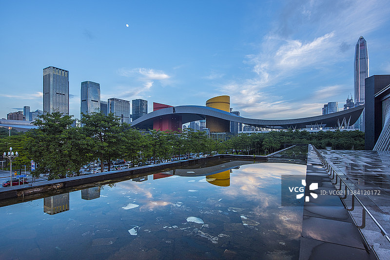 深圳市民中心图片素材
