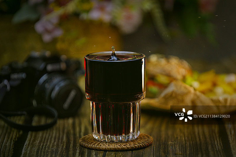 可乐汽水 夏日饮品图片素材