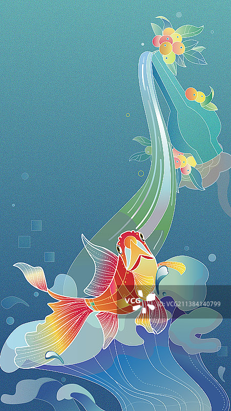 壁纸插画矢量-2图片素材