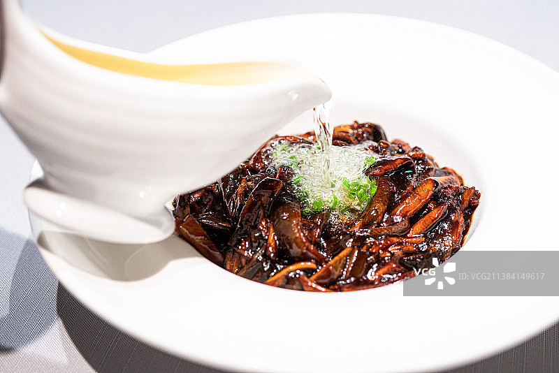 响油鳝糊 本帮菜 淮扬菜 上海特色美食图片素材