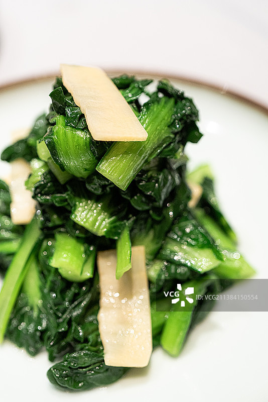 塔菜冬笋 本帮菜 上海特色美食图片素材