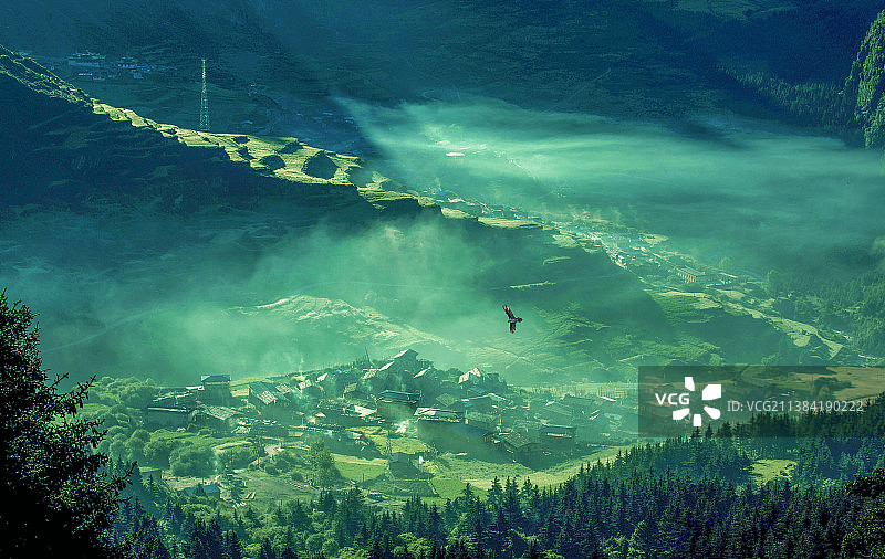 仙境扎尕那图片素材